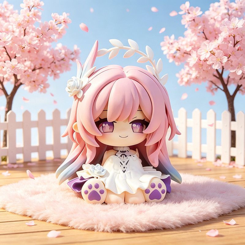 Otakumart - รางดาว Honkai HSR – คอลเลกชันตารางฟิกเกอร์ Cyrene Chibi 8 ซม.