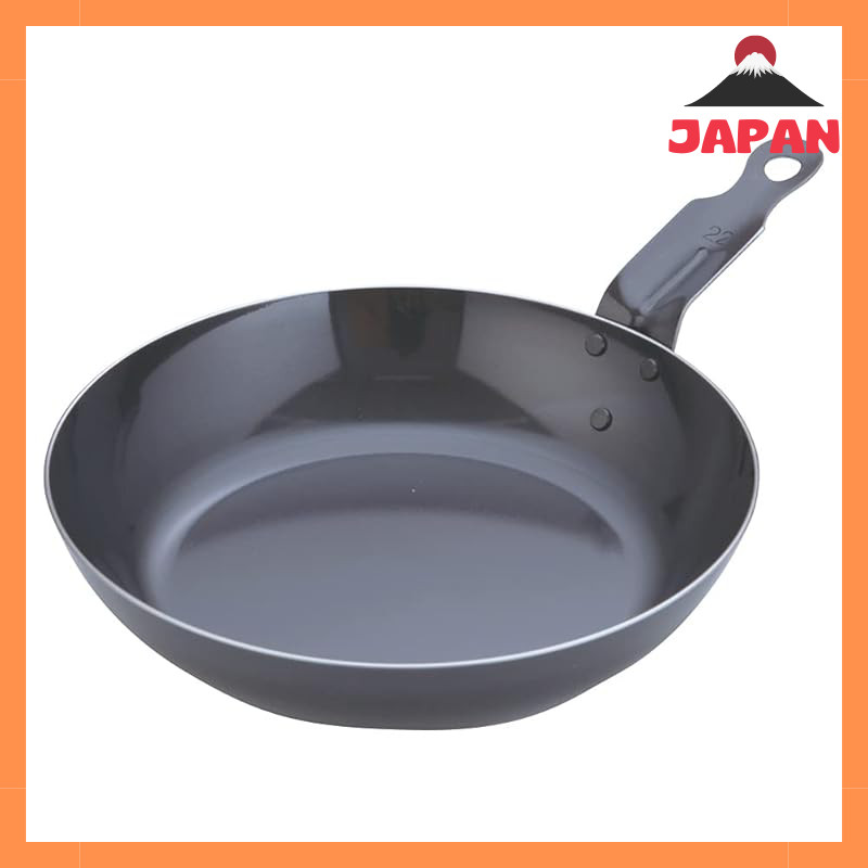Endo Shoji TKG Iron Frying Pan 22cm Inner Diameter x Depth (mm) 222 x 45 Handle Length (mm) 95 Botto