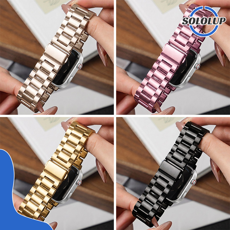 สายรัดสแตนเลส for Redmi Watch 6 Active/Lite/6 5 4 สายรัดโลหะเปลี่ยน สายรัดข้อมือที่ปรับได้ for Xiaomi Mi Band 10 9 8 Pro