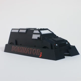 TIV2 Storm Intercept รถ Building Block DIY รุ่น 3D พิมพ์ Dorothy Storm Chaser รถจอแสดงผลเครื่องประดับ