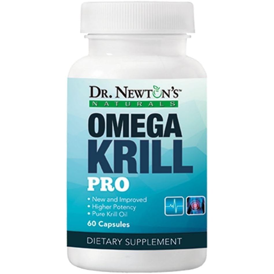 SelfCare+ OmegaKrill Pro de Dr. Newtons Naturals con EPA y DHA, Omega 3 y aceite de krill puro: Cere