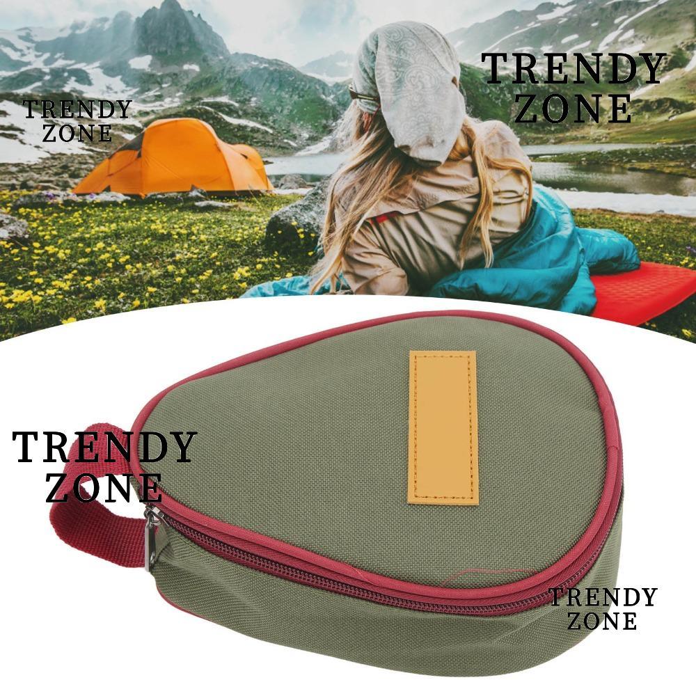TRENDYZONE Camping Skillet Bag,แบบพกพาน้ําหนักเบาCamping Cookware Bag,ทนทานอเนกประสงค์พร้อมซิปCampin