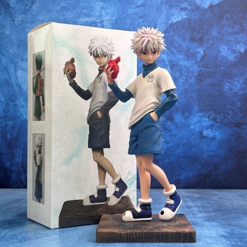 【พร้อมส่ง】killua figure Banpresto Killua Zoldyck ฟิกเกอร์คิรัวร์ Grandista Figure คิรัว โซลดิกซ์ ฮัน
