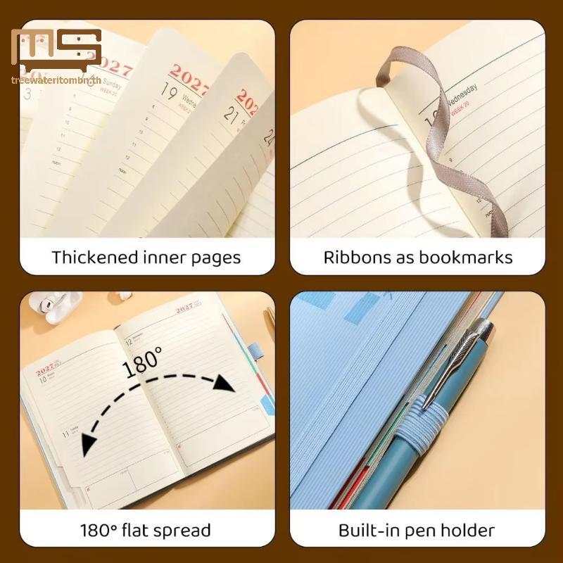 Tt 2027 ปีใหม่ Planner 365 วันเป้าหมาย Traing Che ในปฏิทินกันน้ําสํานักงานอุปกรณ์การเรียนสําหรับทําง