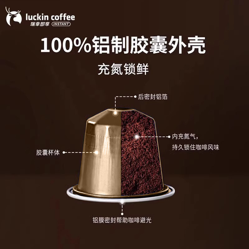 Ruixing กาแฟนําเข้าเอสเปรสโซแคปซูลกาแฟ 0 แคปซูลเหมาะสําหรับ nes Capsule Machine A Coffee 26.7.31