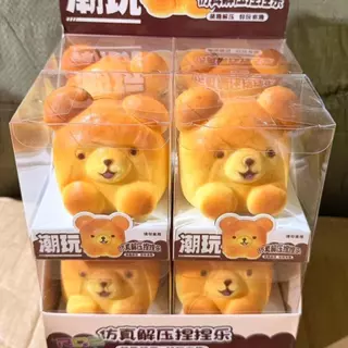 พร้อมส่งในไทย สกุชชี่ขนมรวม 6 แบบ พร้อมกล่อง เนื้อหนีบ Slow rebound บีบเพลิน ของเล่นคลายเครียดสุดฮิต