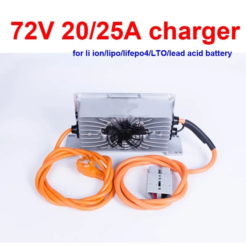 UB1T GTK 72V 30A 20A แบตเตอรี่ลิเธียม 24S 87.6v 25A lifepo4 20S 84v li ion 30S 84v LTO Charger 72V ต