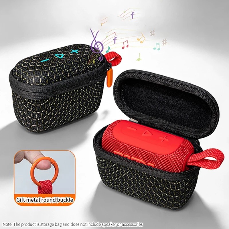 กระเป๋าลําโพงแบบพกพาสําหรับลําโพง JBL GO5 Sound Permeable กระเป๋า GO 5 Travel Carrying Transparent Case