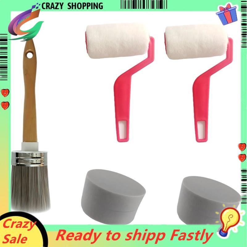 Paint Tool , Fiber Syntec Brush & Roller Kit สําหรับการใช้งานอย่างราบรื่น