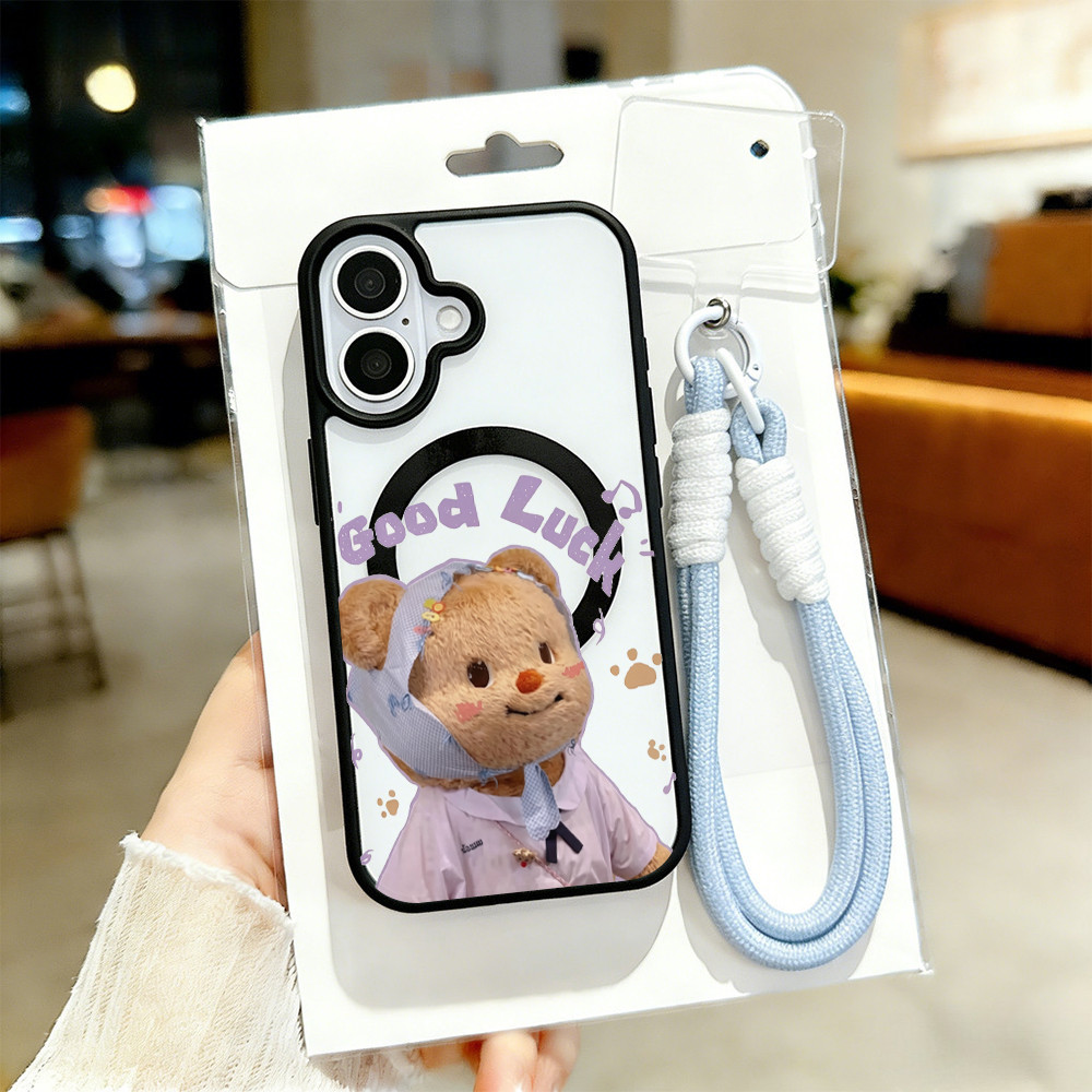 เคสไอโฟน เคสไอโฟน13 iPhone11 12 13 14 15 16 17 Pro Max Plus Air เคสด้านแม่เหล็ก MagSafe กันกระแทก BCMSCX044