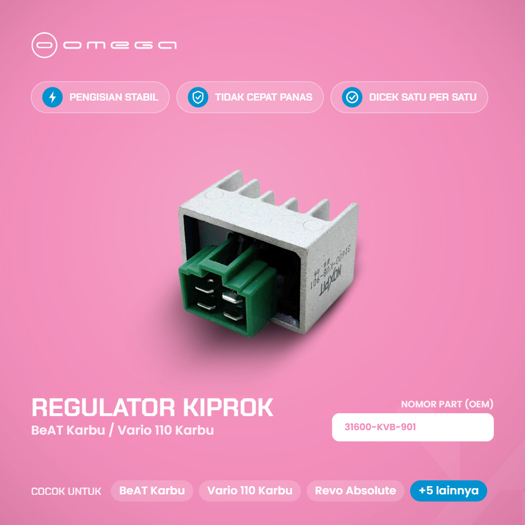 NOXPIT Regulator Kiprok BeAT คาร์บูเรเตอร์ Vario 110 คาร์บูเรเตอร์ Revo Absolute Vario 110 Techno ใบ