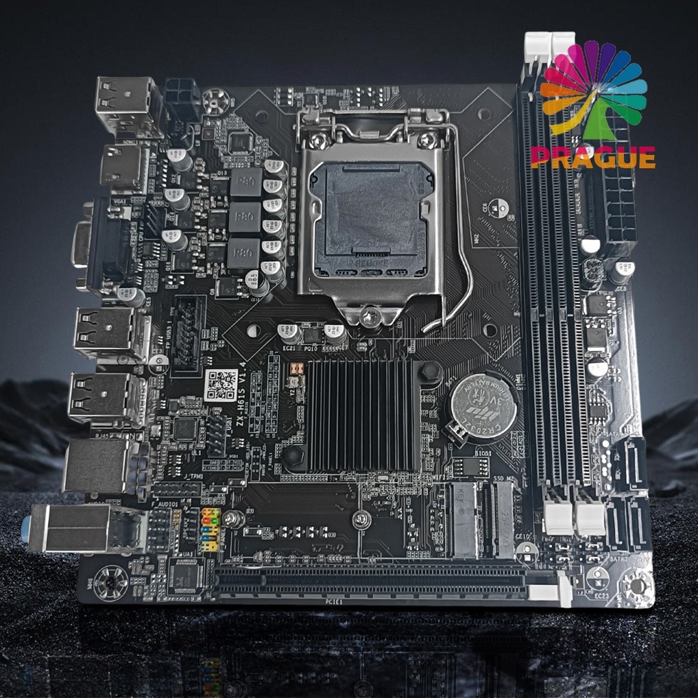 เมนบอร์ด LGA1155 เมนบอร์ดคอมพิวเตอร์ M.2 NVMe PCIe Slot DDR3 RAM เข้ากันได้กับ