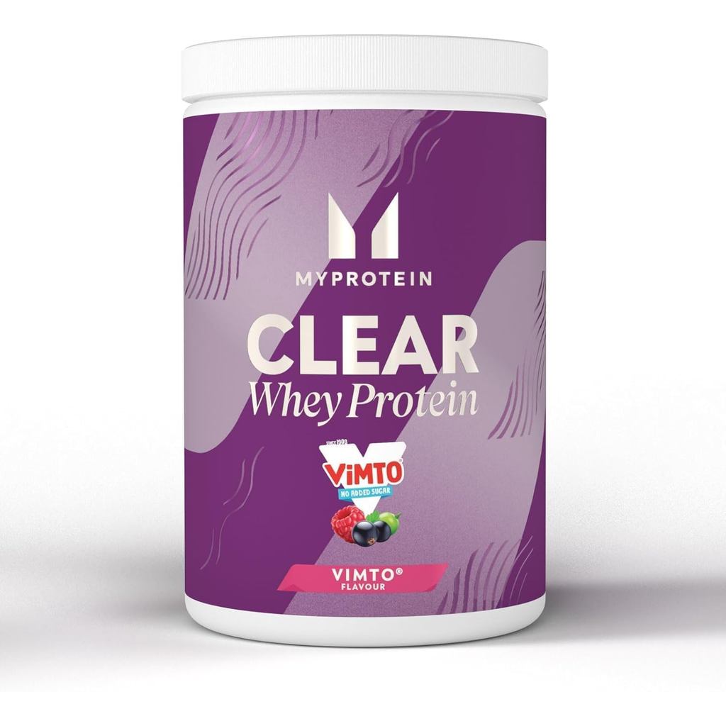 Myprotein Clear Whey Isolate Protein Powder - Vimto - 500g - 20 เสิร์ฟ - Cool and Reing Whey Protein