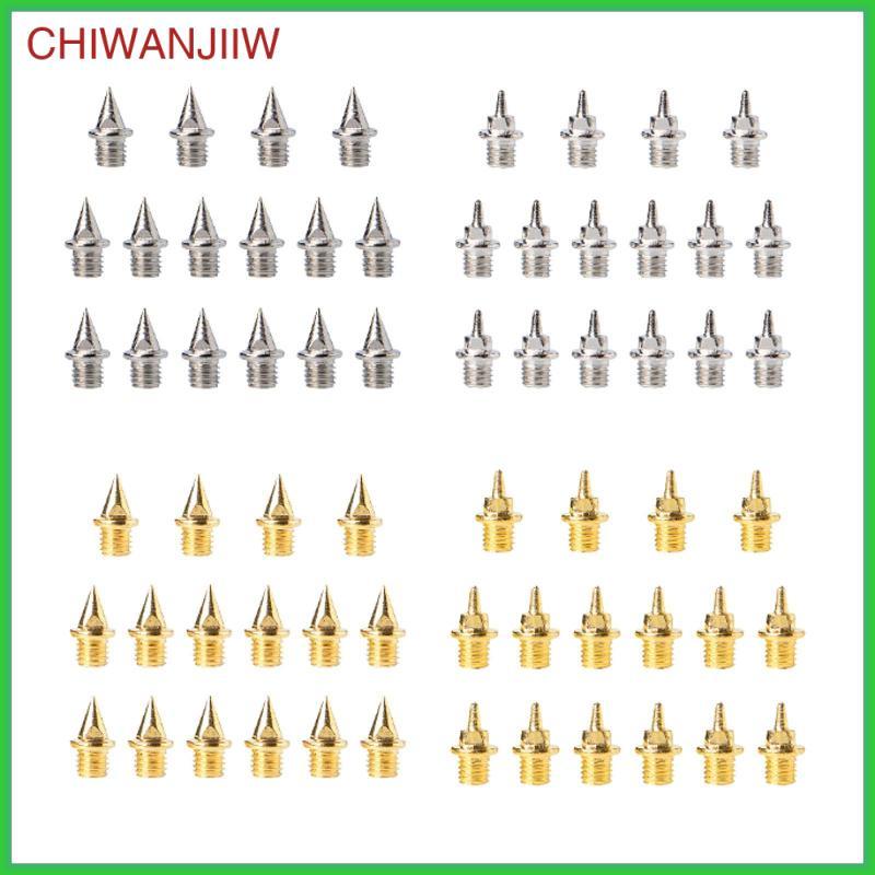 [chiwanjiiw] 16 ชิ้น Track Spikes เปลี่ยน Spikes สําหรับ Track รองเท้าผู้ใหญ่โลหะ 7 มม.แบบพกพาน้ําหน