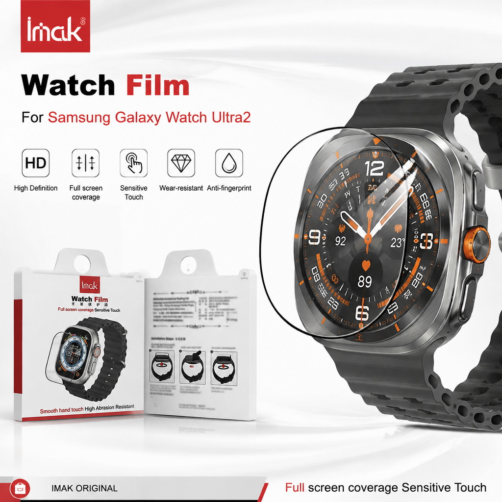 ฟิล์มกระจก สำหรับ Samsung Galaxy Watch Ultra2 Galaxy Watch Ultra 2 ฟิล์มกันรอย กระจกนิรภัย FM0025