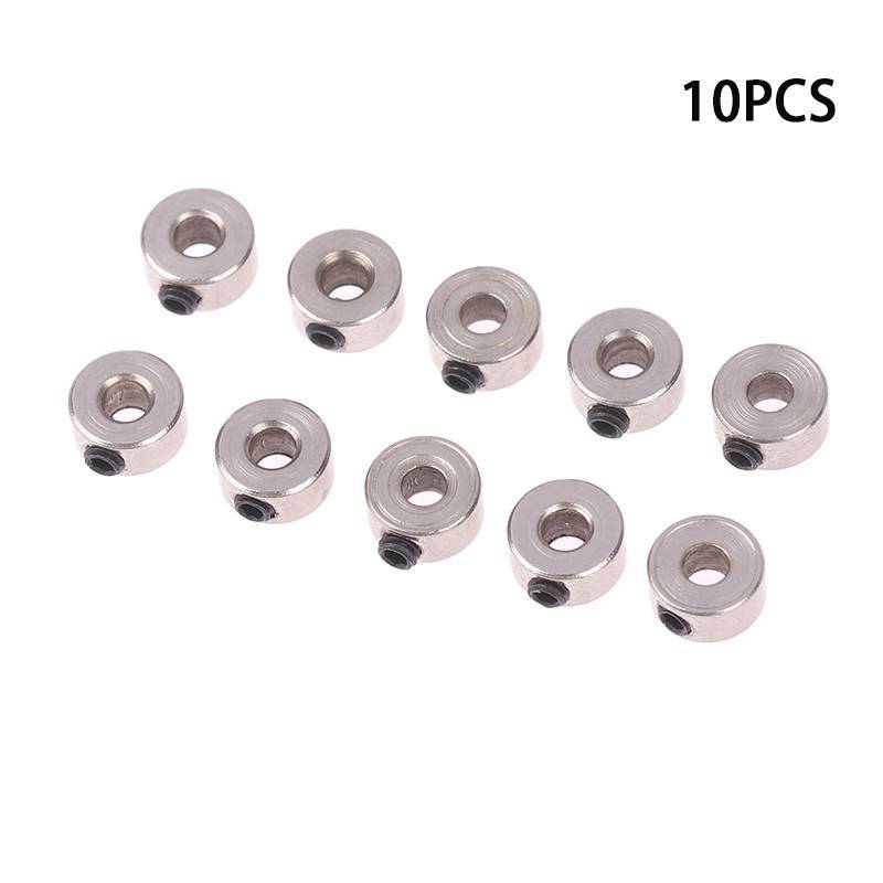 [LI] 10PCS ล้อคอ Loer เพลาเพลาเหล็ก Bushing Landing Gear Stopper ภายใน Dia 2.1/3.1/4.1/5.1 มม.สําหรั
