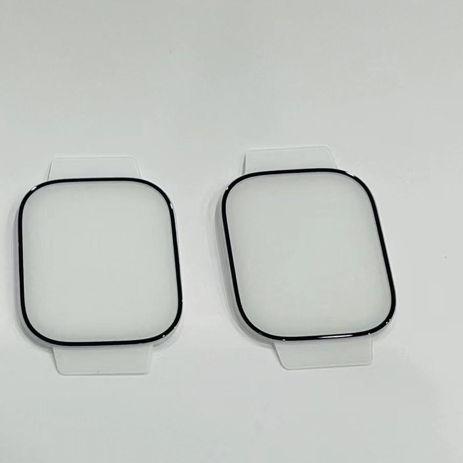 เหมาะสําหรับ Ultra watch Ultra3 49MM Tempered watch Film Black Edge Full Glue Glass watch Film
