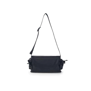 [KARINA's Pick] MLB กระเป๋าสะพายข้าง ยูนิเซ็กส์ Unisex Basic Gorpcore Pocket Crossbody Bag รุ่น 3ACRB035N 50BKS สีดำ