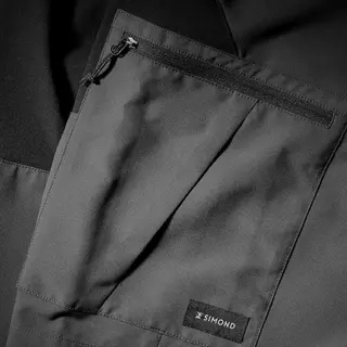 Decathlon Men'S Robust Trekking Shorts - Mt500 กางเกงขาสั้นที่ทนทานเพื่อการเดินป่าสำหรับผู้ชายรุ่น Mt500 - Dark Grey