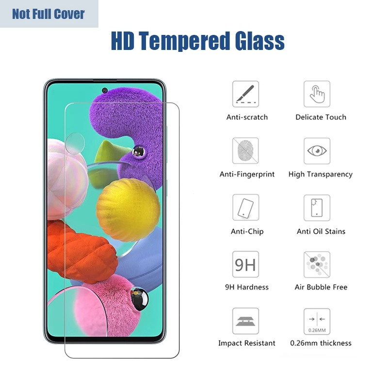 กระจกนิรภัย Samsung Galaxy A73 A53 A33 A23 A13 A03 4G 5G A03s A02 A02s A71 A51 A50 A50s A12 A72 A32 