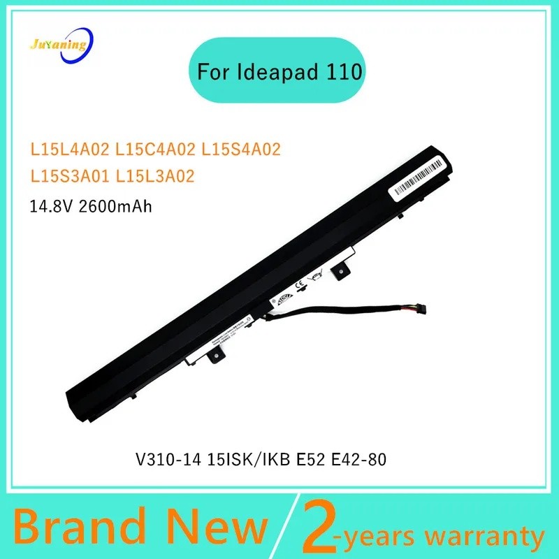 L15C3A01 L15L4A02 แบตเตอรี่สําหรับ Lenovo Ideapad V110 V310 L15S4A02 L15C4A02 L15C4E01 L15L3A02 L15S