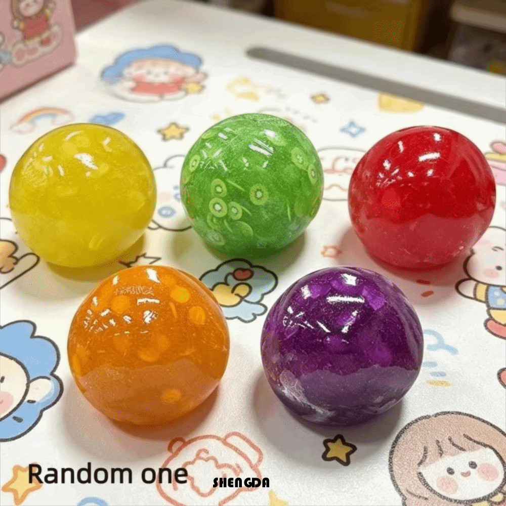 SHENGDA Fruit Slush Squishy Toy, Soft Slow Rising Fruit Ice Squishy Toy, Fidget Toy Slow Rebound Fru