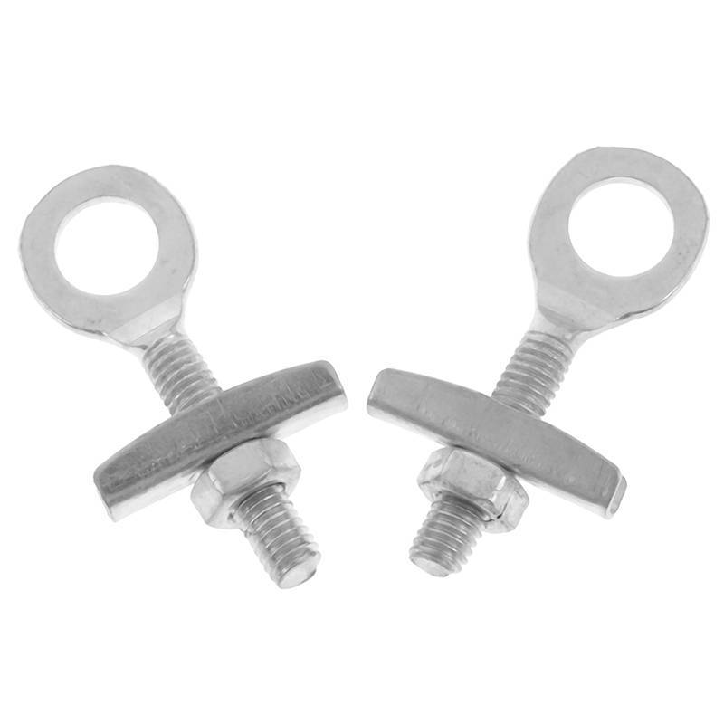 Ha 2PCS Fixed Gear จักรยานโซ่ปรับ Boltmuting จักรยาน CHAIN Tensioner Bolts TH
