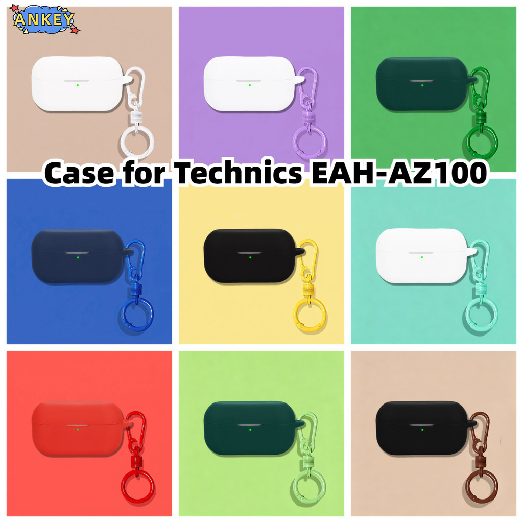 Compatible with Technics EAH-AZ100 Wireless Bluetooth Earphones Silicone Protective Case for Technic