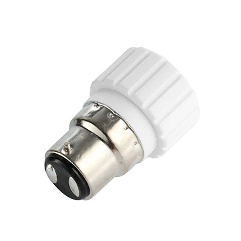 2pcs B22 ถึง GU10 โคมไฟ Converter B22-GU10 Bayonet ทนไฟโคมไฟผู้ถือหลอดไฟอะแดปเตอร์ Converter ซ็อกเก็