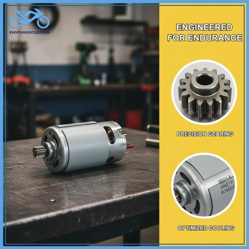 EVER Compact 21V RS550 DC มอเตอร์ 28000RPM และ 14/12 ฟันเกียร์สําหรับเลื่อยไฟฟ้าใช้ TH