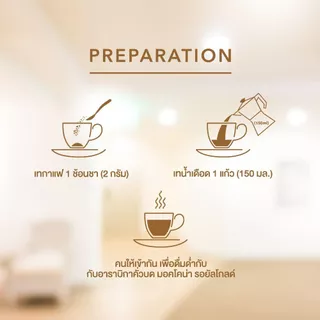 [X3 ถุง] MOCCONA Royal Gold Instant Coffee กาแฟ มอคโคน่า รอยัล โกลด์ ขนาด 160 กรัม ฟรี รอยัล โกลด์ 30 กรัม