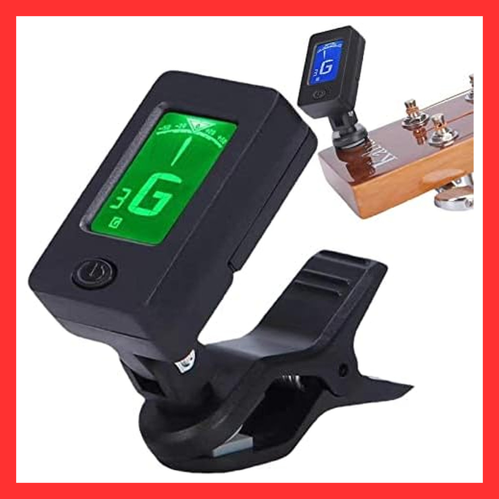 Electronic Digital Guitar Tuner, Digital Electronic Tuner for Guitar, Portable Accurate Tuning Tuner