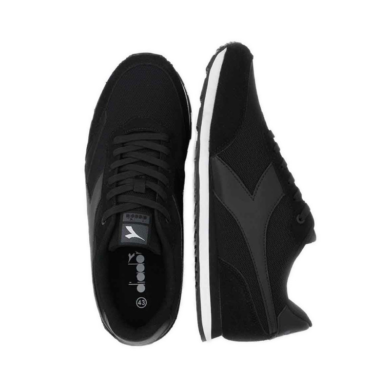 Diadora حذاء رجالي Manley — أسود — صورة 4