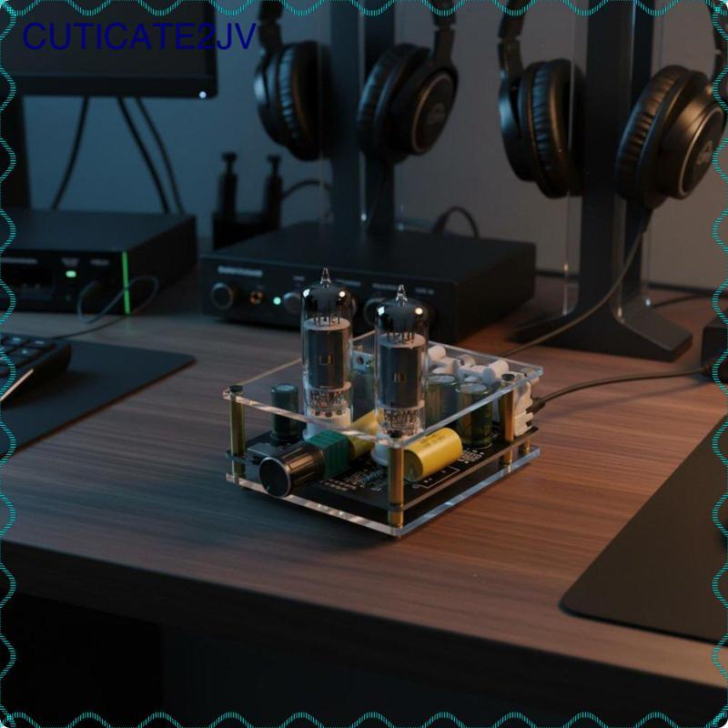 [cuticate2jv] 6J3 เครื่องขยายเสียงหลอดเสียงความเที่ยงสูง Hi-Fi Tube Preamp Board ขนาดกะทัดรัดสเตอริโ