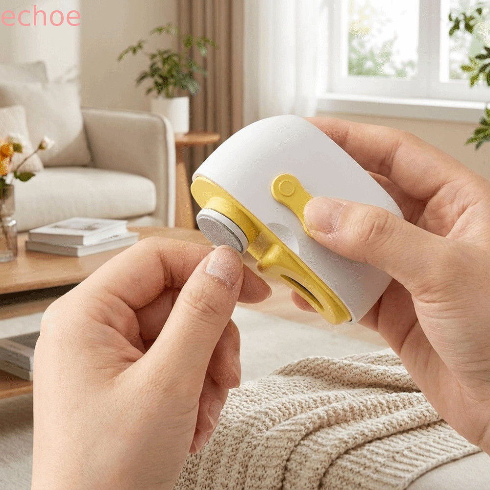 ECHOEDGE กรรไกรตัดเล็บไฟฟ้า,ชาร์จสามความเร็วปรับอัตโนมัติเล็บTrimmer,ปลอดภัยAnti Splashความปลอดภัยเสียงต่ําคู่บดหัวตัดเล็บเด็ก