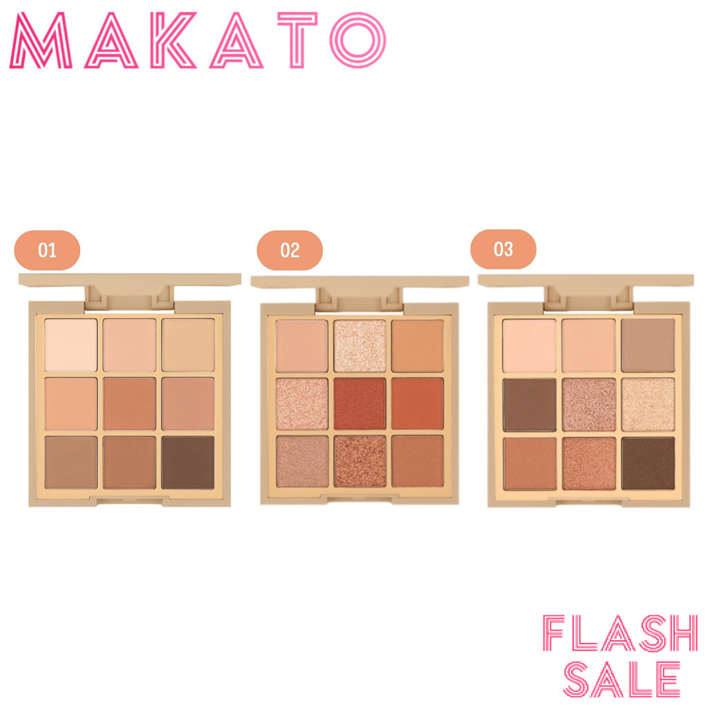 [ Flash Sale ] MEILINDA Mood Mellow Eye Palette เมลินดา อาย พาเลท มู้ด เมโลว์ เนื้อแมทท์ ชิมเมอร์ 9 ช่อง ขนาด 5.85g
