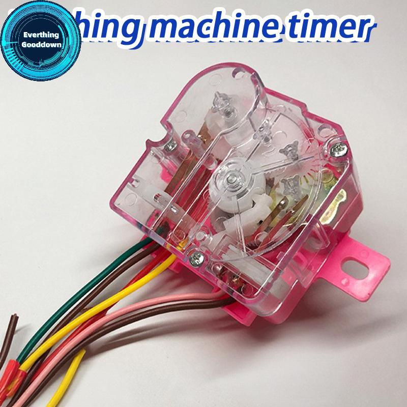 EVERTHING 3 สาย 180 องศาเครื่องซักผ้า Timer เครื่องซักผ้า Timer Switch Wash Timer กึ่งอัตโนมัติเครื่