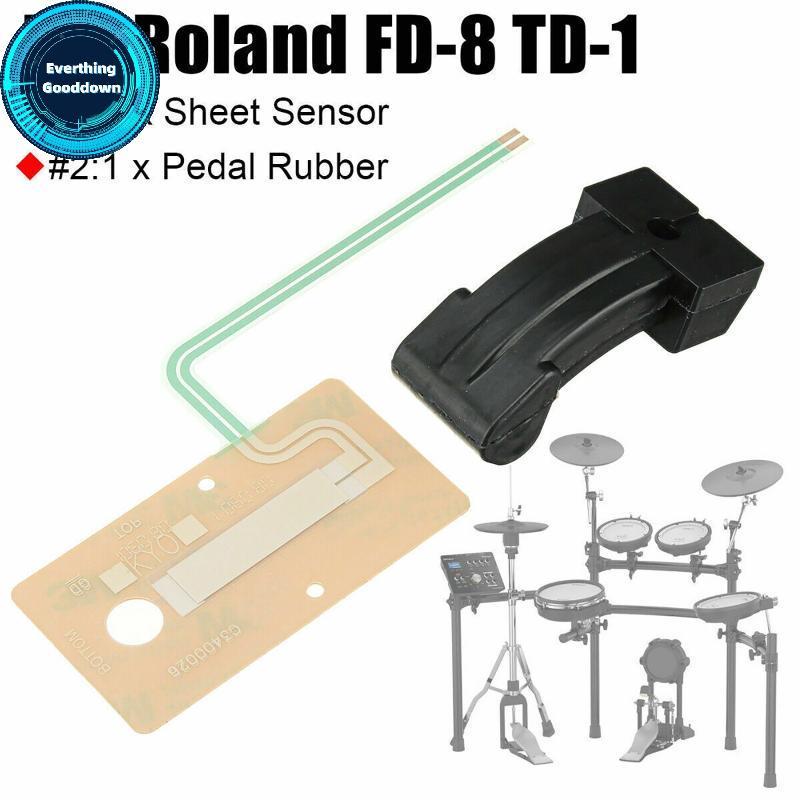 EVERTHING 1 ชุดสําหรับ Roland กลอง FD-8 TD-1 TD-9 TD-11 TD-15 TD-17 TD 1 9 11 15 17 Hi หมวกแผ่น Sens