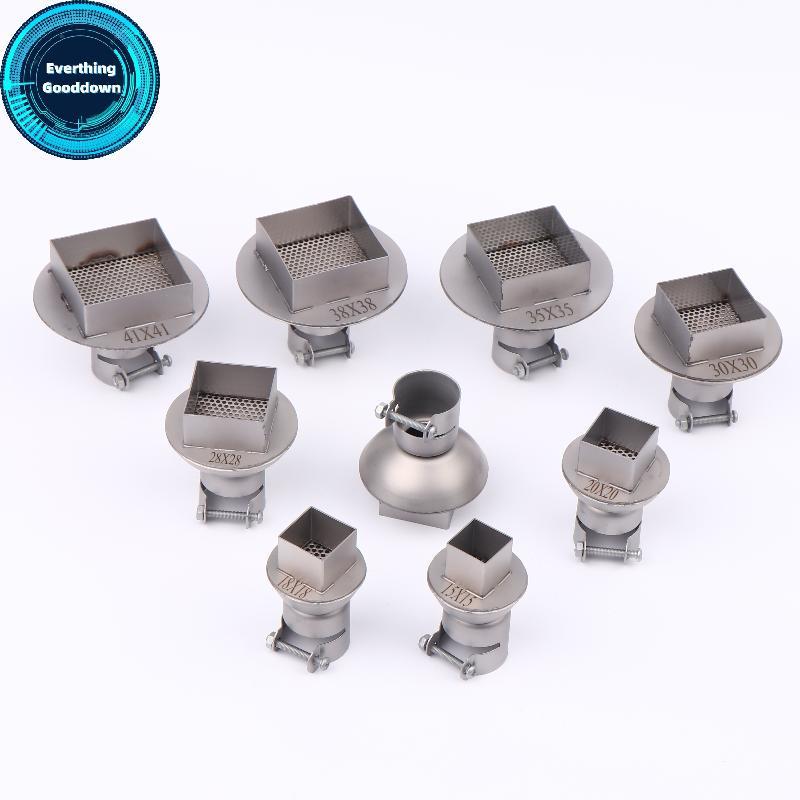 EVERTHING BGA หัวฉีด SMD หัวฉีดเชื่อม 850 Hot Air สถานีเชื่อมหัวฉีดสําหรับ WEP YIHUA 853AAA SAIKE AT