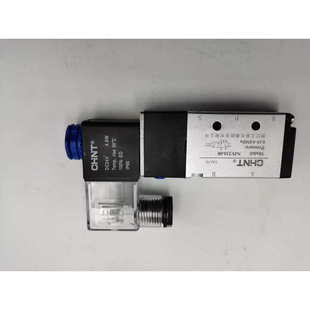 Zhengtai Solenoid วาล์ว N4v210-08 Two-Bit Five-Breath Pneumatic Control วาล์ว 24v12v คอยล์วาล์วอิเล็