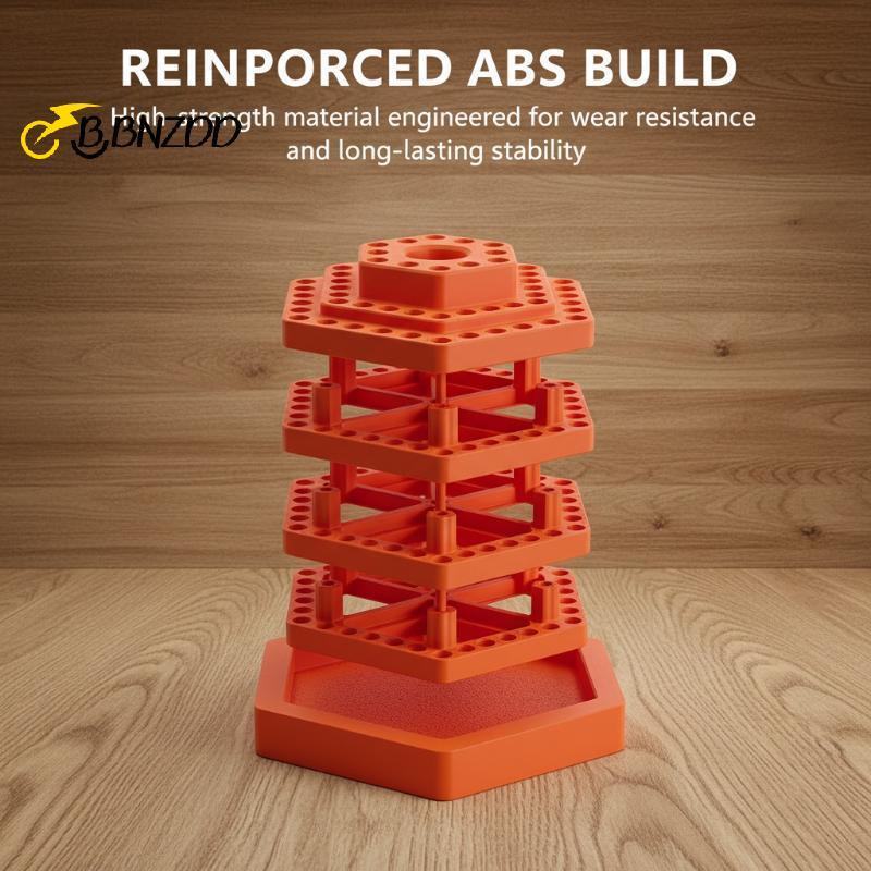 [BBNZDD] 1 ชิ้น Bit Hex Shank Organiser Bit Holder กล่องสําหรับเจาะ 4.8 มิลลิเมตร/หกเหลี่ยมเคล็ดลับก