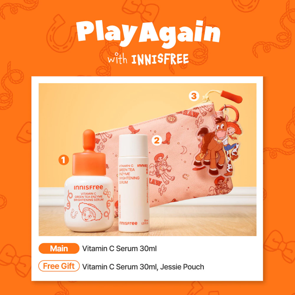 [Toy Story] Innisfree Vitamin C Brightening Serum 30ml. อินนิสฟรี วิตามินซีเซรั่ม 30มล. ลดจุดด่างดำ thumbnail 3