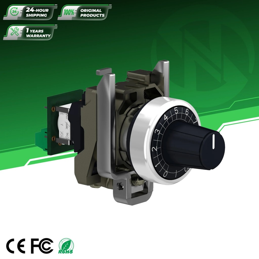 A3SB Schneider ใหม่ Original XB4BD912R1K Harmony Xb41K Potentio Meter