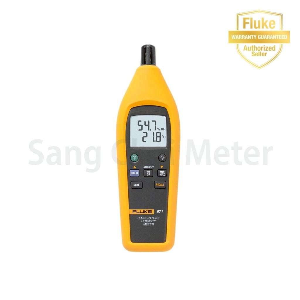 FLUKE 971 เครื่องวัดอุณหภูมิและความชื้นแบบดิจิตอล | Digital Thermo-Hygrometer