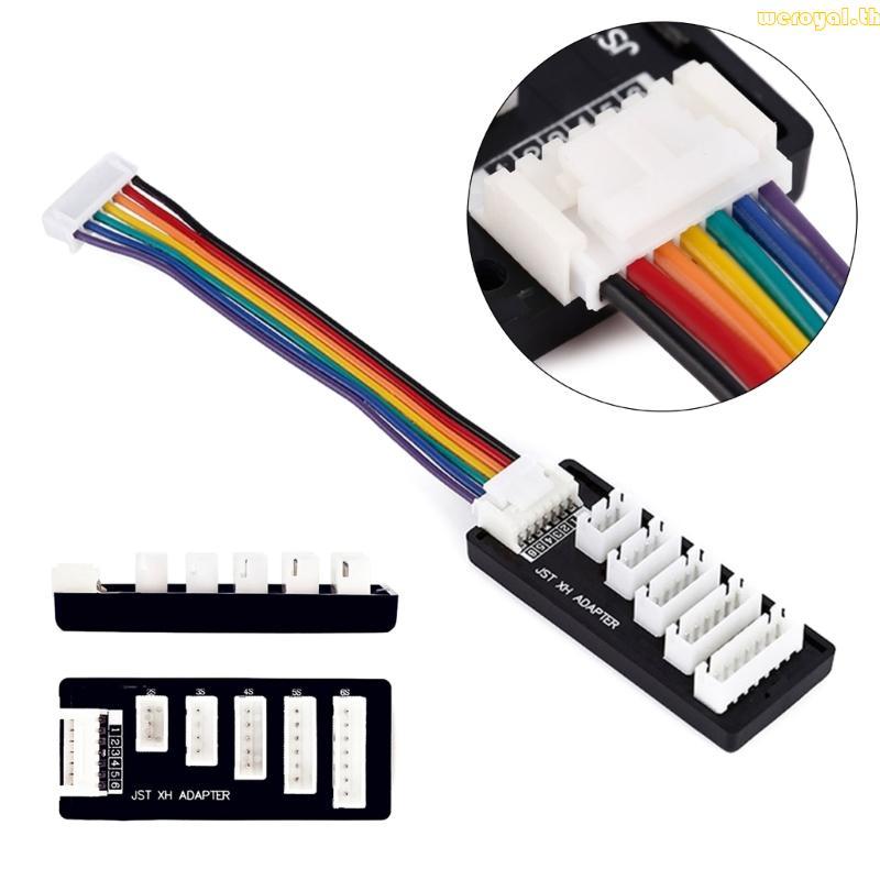Weroyal JST-XH Board Balance ขยายเครื่องชาร์จอะแดปเตอร์สําหรับ IMAX B6 B6AC A6 2S-6S LiPo