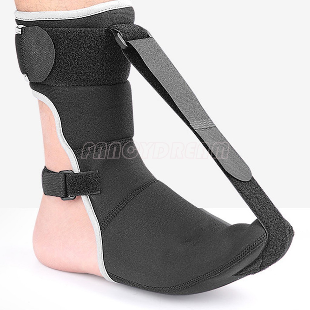 Unisex Plantar Fasciitis Night Splint พร้อมลูกบอลนวดสําหรับส้นเท้าและบรรเทาอาการปวดโค้ง