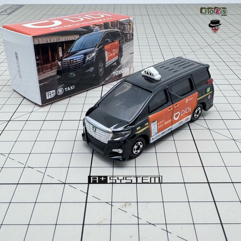 A+Secondary Domeka Toyota Alpha DiDi Taxi 1: 64 โมเดลรถโลหะผสม Limited Edition
