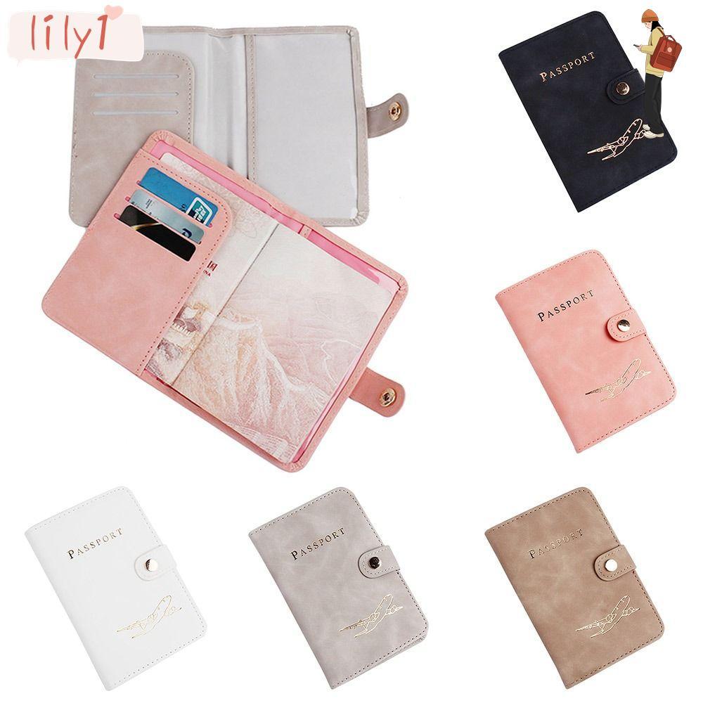 LILY Passport Cover Unisex Protector Cover กระเป๋าเดินทางกระเป๋า