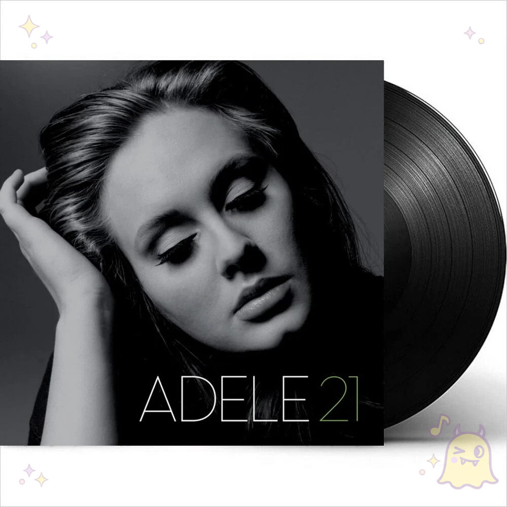 🔥 พร้อมส่ง🔥แผ่นเสียง Vinyl LP ADELE 21 แผ่นไวนิล