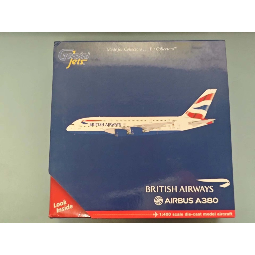 [สต๊อกพร้อม] GeminiJets, 1/400, UK Airlines, A380-800, G-XLEC
